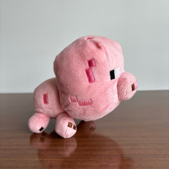 Minecraft Pig Plush Toy - Picture 2 of 4